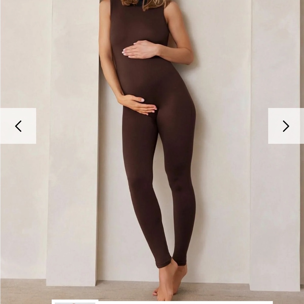 Chic Sleeveless Brown Jumpsuit